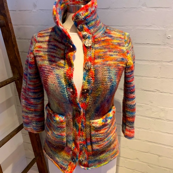 Handmade wool sweater from Brooklyn Thread - Picture 1 of 7